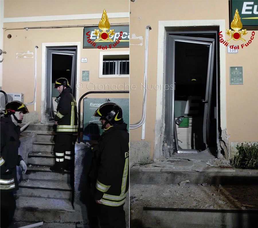 Nuoro. Bomba esplode in piena notte nella sede Europcar di viale Trieste