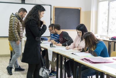 Nuoro, operazioni di voto (foto S.Novellu)