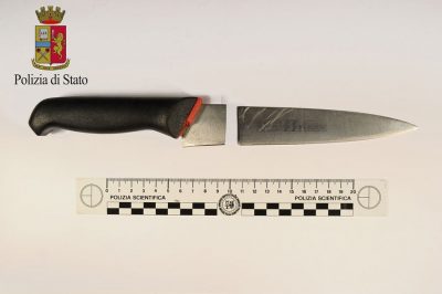 L'arma sequestrata dalla Polizia