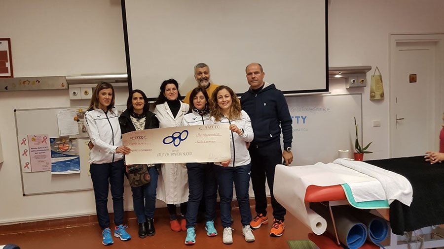 Nuoro. Il ricavato della Corsa Rosa consegnato all’ospedale Zonchello