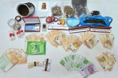 La droga sequestrata a Lanusei