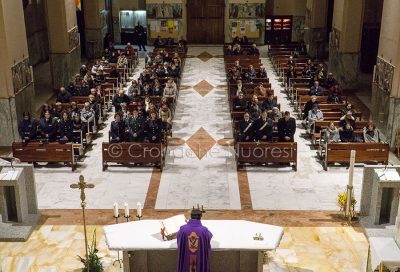 Un momento della SS. messa per le donne vittime di violenza (foto S.Novellu)