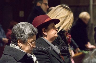 Un momento della SS. messa per le donne vittime di violenza (foto S.Novellu)