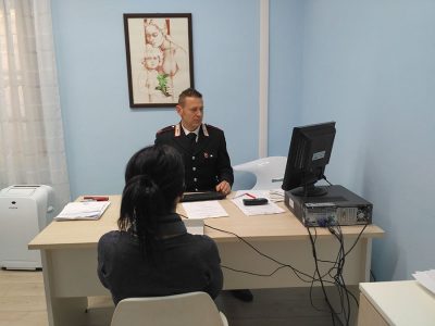 Nuoro, “Una stanza tutta per sé, al Comando dei Carabinieri