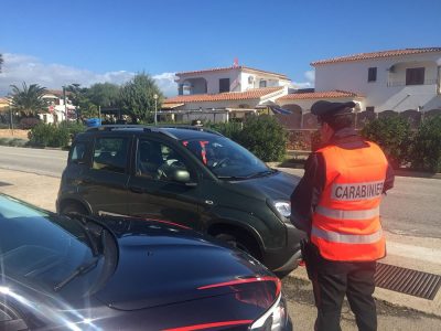 Un posto di blocco dei Carabinieri