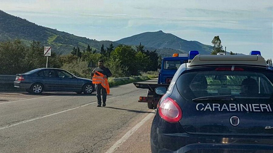 Tragedia sfiorata. Illeso dopo lo schianto contro un bovino incustodito: morto sul colpo l’animale
