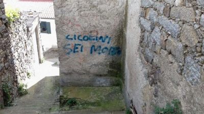 Minacce di morte al sindaco di Bitti Ciccolini e ad alcuni amministratori