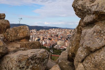 Nuoro, uno scorcio della città da Tanca Manna (foto S.Novellu)