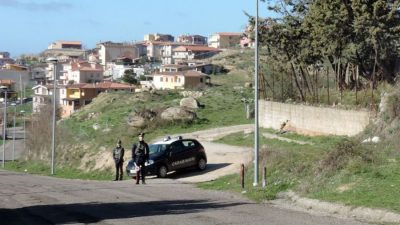 Sarule, un posto di blocco dei Carabinieri