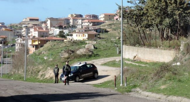 Sarule, un posto di blocco dei Carabinieri