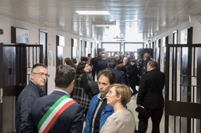 Inaugurazione della nuova ala del carcere di Badu 'e Carros