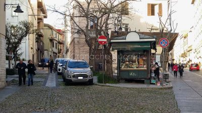 Nuoro, uno scorcio di piazza del Popolo