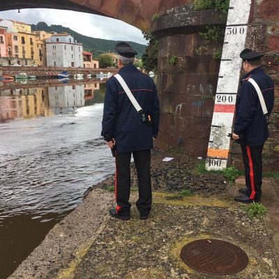 Bosa, il Temo ingrossato dalle piogge abbondanti