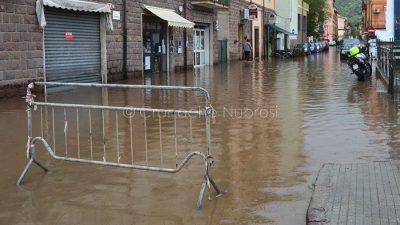 Bosa, il giorno dell'allagamento (foto S.Farina)