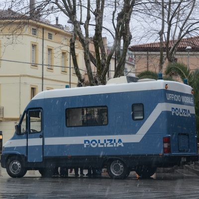Il Camper della Polizia di Stato