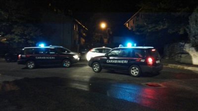 Torpè. I Carabinieri sul luogo dell'intimidazione
