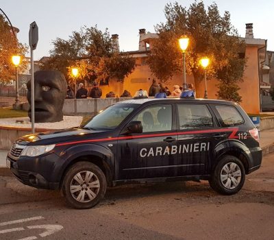 Mamoiada, una pattuglia dei Carabinieri