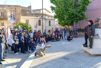 Nuoro, prima tappa del Sardegna Pride 2018 (foto S.Novellu)