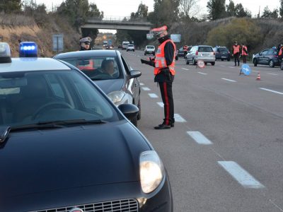 Controlli stradali a Nuoro