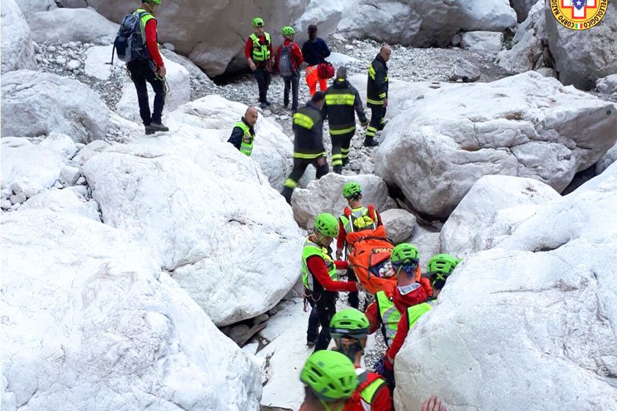 Gorropu: infortunio in escursione. Soccorsa una 64enne di Sassari