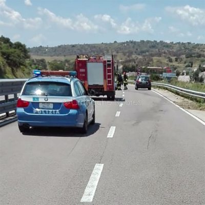 La scena dell'incidente