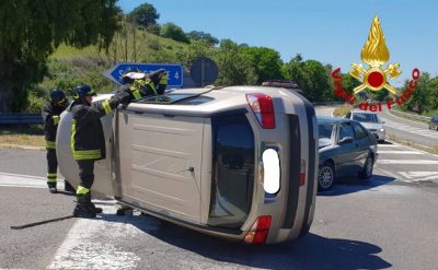 La scena dell'incidente