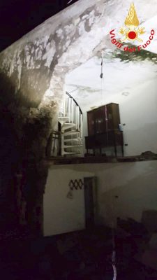 ll crollo della palazzina