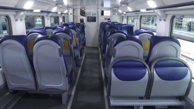 L'interno di un treno
