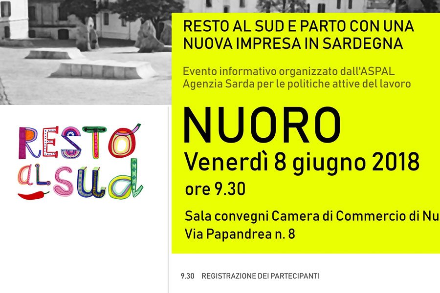 Resto al Sud. Appuntamento a Nuoro per nuovo incontro dedicato al Mezzogiorno