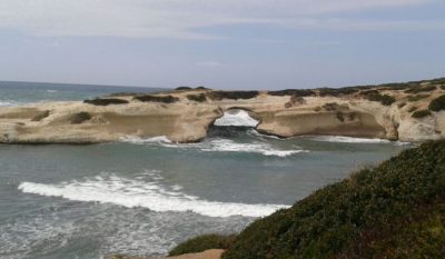 Uno scorcio di S'Archittu