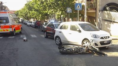 L'incidente stradale verificatosi a Bolotana