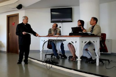 Nuoro. Conferenza sulla ristrutturazione della Cattedrale (foto. G.Marongiu)