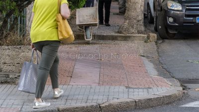 Nuoro, barriere architettoniche (foto S.Novellu)