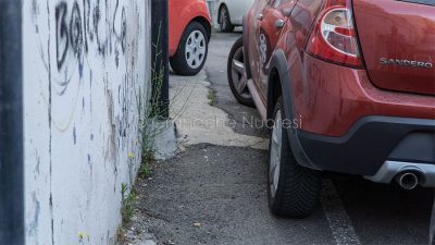 Nuoro, barriere architettoniche (foto S.Novellu)