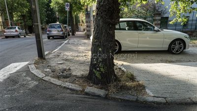 Nuoro, barriere architettoniche (foto S.Novellu)