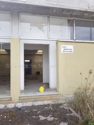 L'ingresso agli stabilimenti di Ottana (Foto C.Nuoresi)