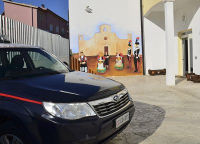 La Stazione dei Carabinieri di Orgosolo