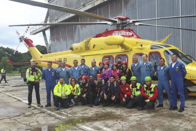 Il Team dell'Elisoccoroso