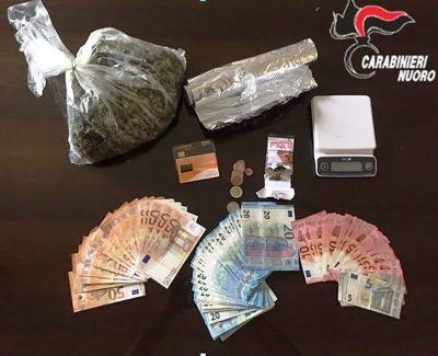Droga e contanti sequestrati a Tortolì