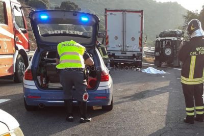La scena dell'incidente
