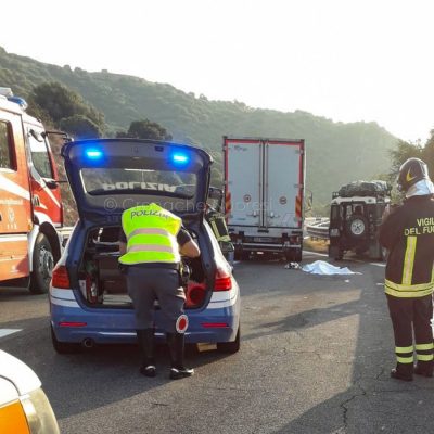 La scena dell'incidente
