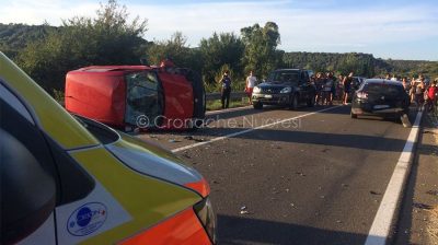 La scena dell'incidente