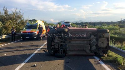 La scena dell'incidente - Cronache Nuoresi