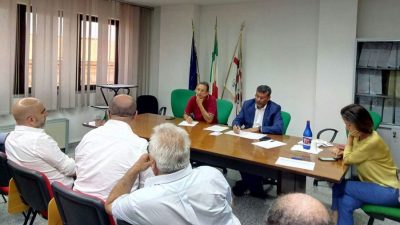 L'incontro tra Arru e i sindaci dell'Ogliastra