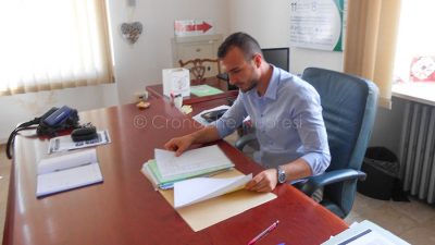 L'assessore ai lavori pubblici Marco Manus (foto PG Vacca)