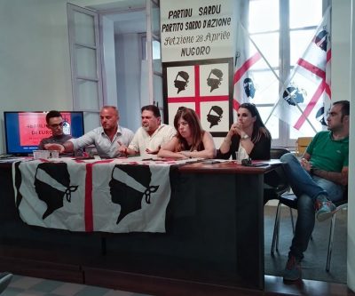 Nuoro. La riunione del Partito sardo