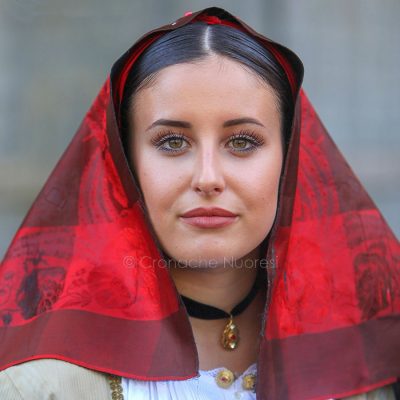 Redentore, donna in abito tradizionale (foto Angelo Sottocosta)