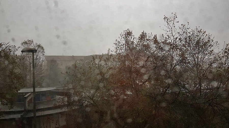 Nuoro. Bomba d’acqua nel pomeriggio in città