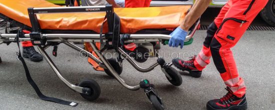 Un intervento del 118 (foto S.Novellu)