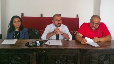 Il momento delle dimissioni di Sebastian Cocco